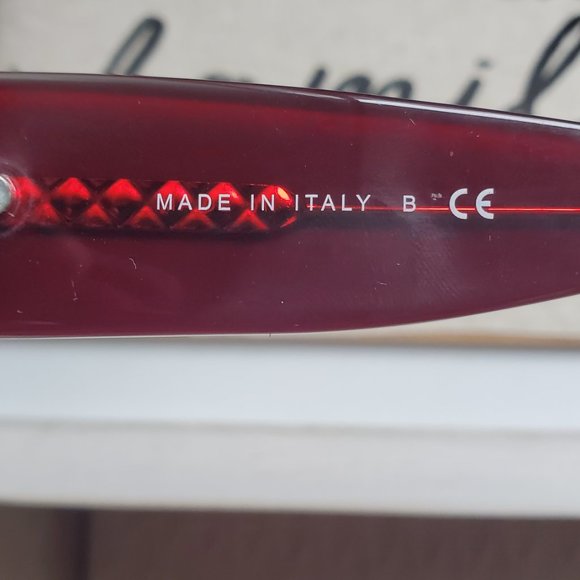 Chanel Red Sunglasses main image 4
